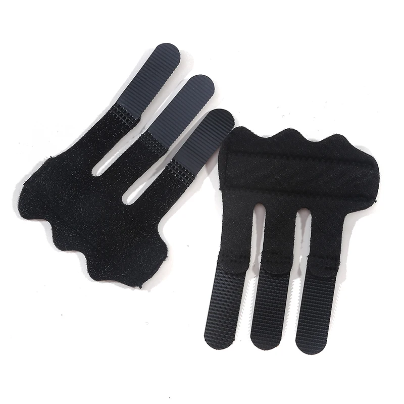 2pcs Finger Fixed Fixing Splint Finger Joint Brace Adjustable Support Durable Firm Flexible Three Belt Fixation For Men Women