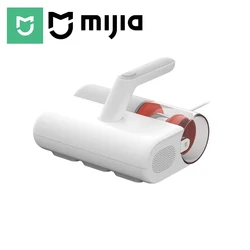 MIJIA 먼지 진드기 청소기, 경량, 눈에 보이는 먼지통, 12Kpa 사이클론 흡입력 침대용 핸드헬드 진공청소기