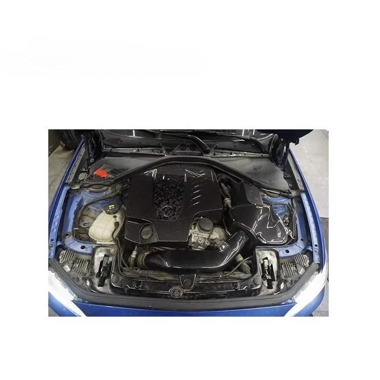 

Clean and Clear Surface Texture 100% M2 M135i 235i 335i Dry Carbon Fiber Cold Intake System