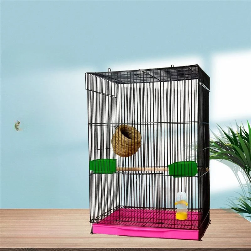 Nest Luxury Villa Bird Cage Quail House Ferret Breeding Budgie Bird Cage Rabbit Portable Jaula Decorativa Pet Products RR50BC