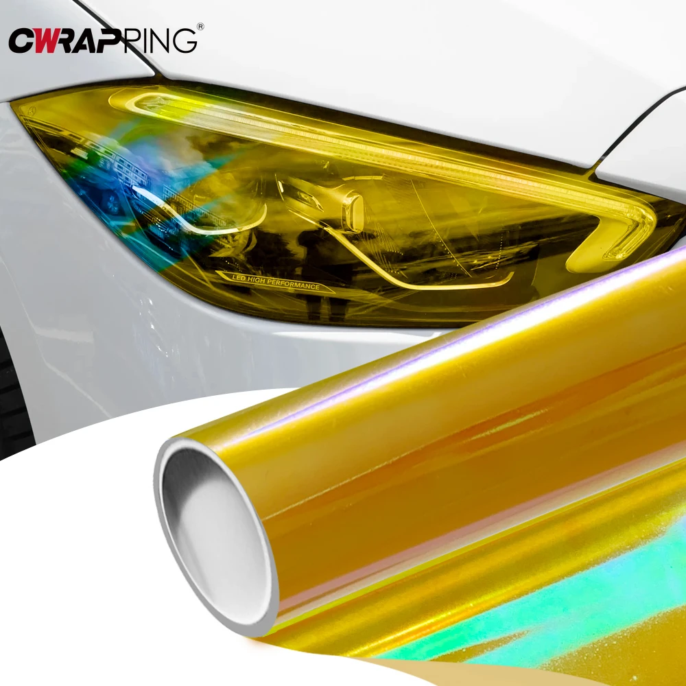 

Waterproof Headlight Lamp Film Self-Adhesive Sticker for Car Auto Headlight Tailing Moulding Foil for Motorcycle Car Accessories