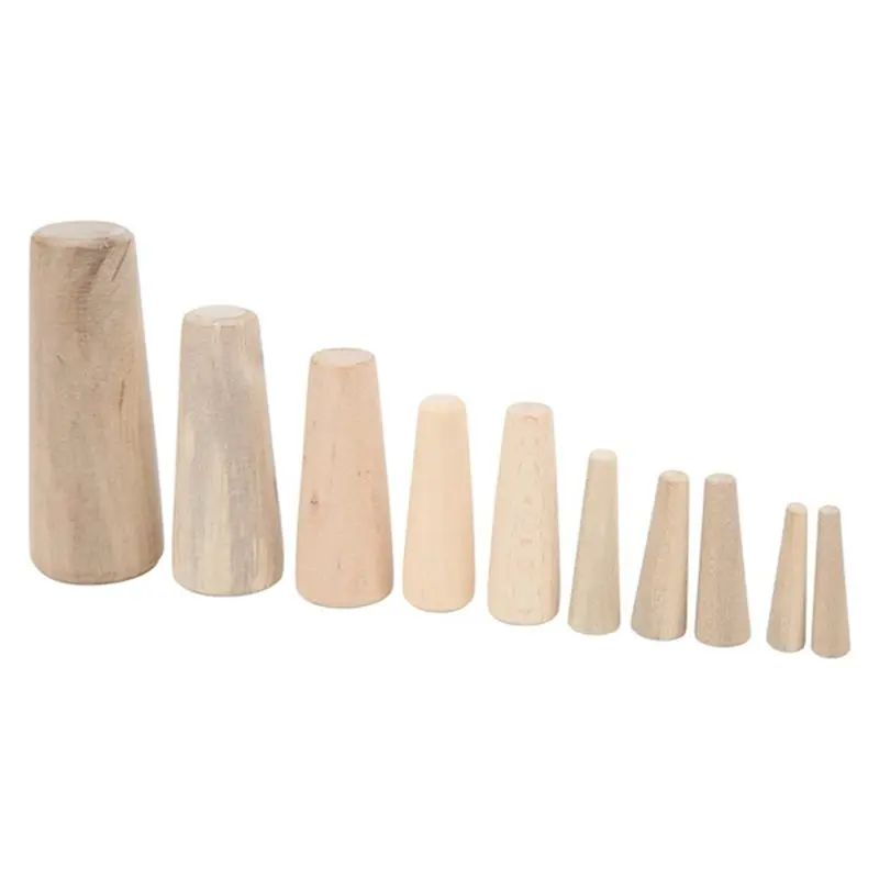 Emergency Drain Plug Parts- 10Pcs Marine Tapered Thru Hull Wood Plugs For Boat, Yacht
