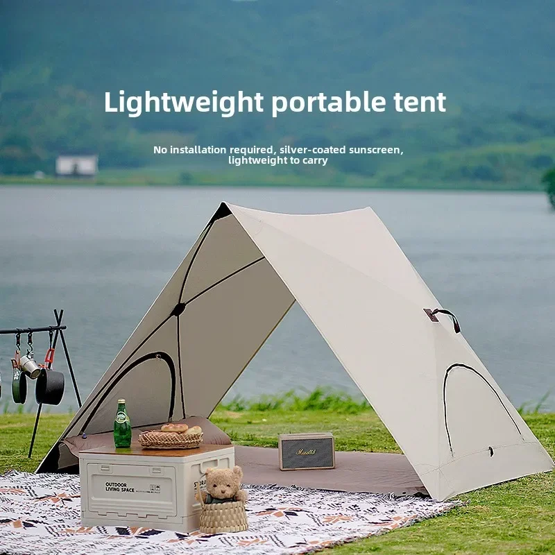 One Touch Automatic Camping Tent Outdoors Travel Breathable Waterproof Folding Portable Tents Hiking Beach Fishing Shelter Tent