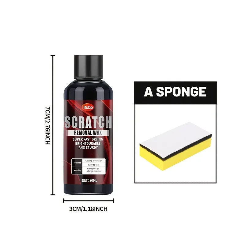 Multi-Purpose Scratch Repair Cream: Blurs Scratches, Fixes Yellowing, Brightens Acrylic/Resin/Metal Sinks & Bathtubs
