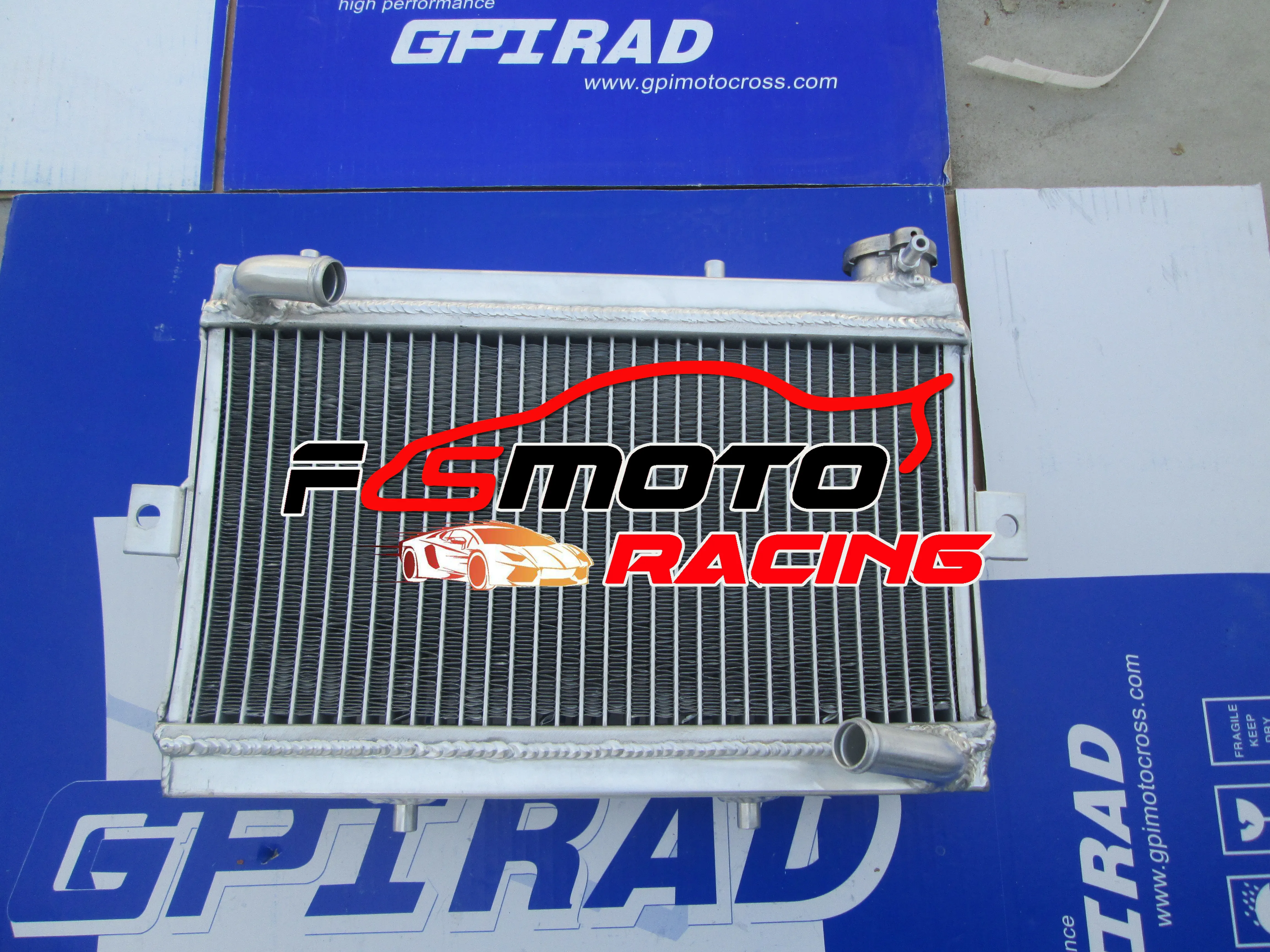 For Honda TRX250 TRX250R 1986 1987 TRX 250R TRX 250 Aluminum Radiator Cooling