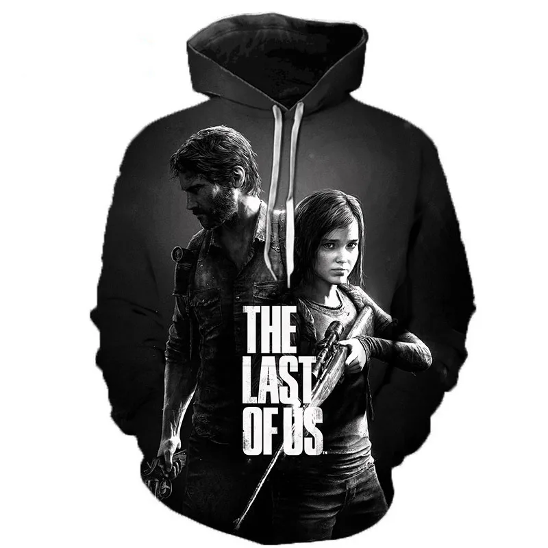 The Last Of Us 3D Print Hoodies Game Printing Cosplay Sweatshirt Men Women Fashion Streetwear Hip Hop Pullover Male Hoody Coats