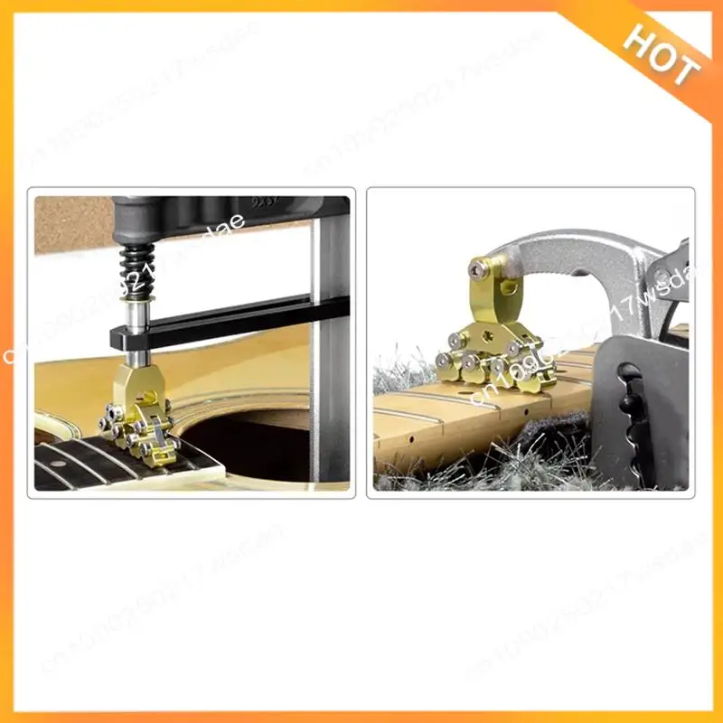 X08A V3 Guitar Fret Tools Self-Conforming Radius Caul For Folk Guitar Electric Guitar Classical