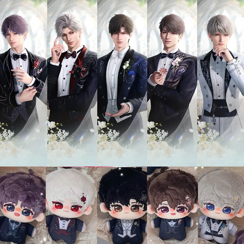 

Серия плюшевых кукол Love and Deep Space Wedding Card Qin Che Li Deep Shen Xinghui Xia Yizhou для девочек, подарок на день рождения и Рождество