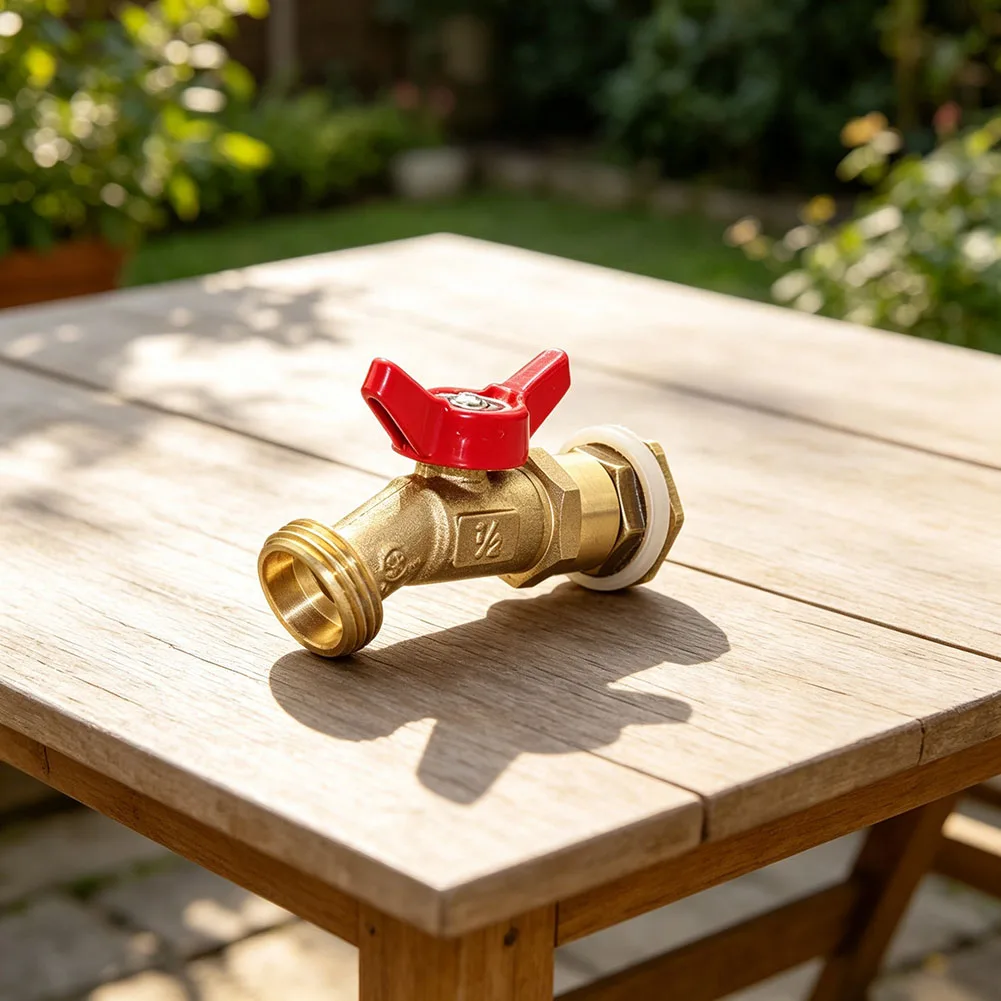For Home Garden Use Rainwater Collection Kit Garden Hose Connector Garden Water Connector Quarter-turn Ball Valve