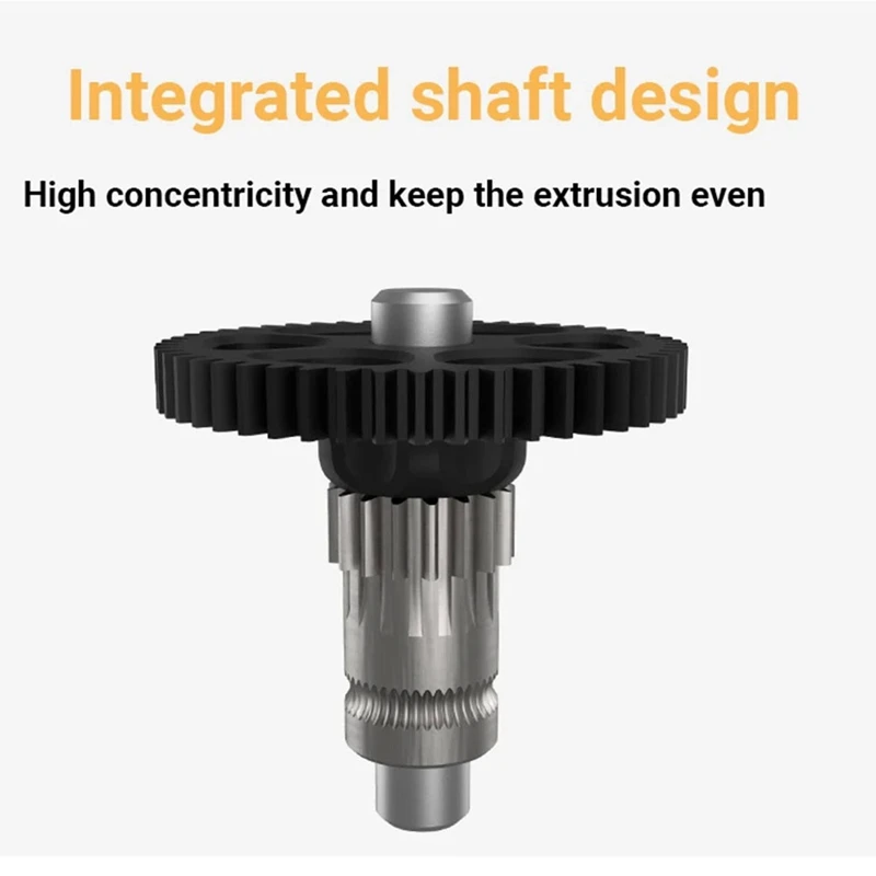 CNC Pom Hardened Steel Higher Precision 1-Piece Gear Kit For VORON 0.2 2.4 Trident CW1 CW2 Spare Parts Parts