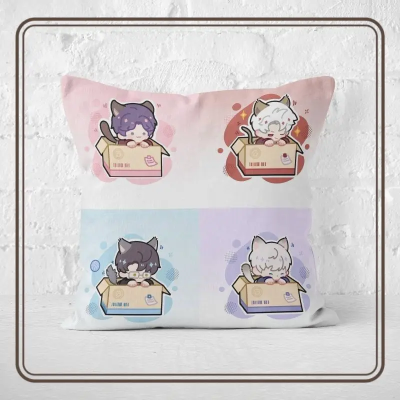 

Аниме-игра Love and Deepspace Cos Sylus Xavier Rafayel Zayne и т. д. Унисекс, 2025 г., плюшевая подушка для дивана, декоративные подушки, подарок