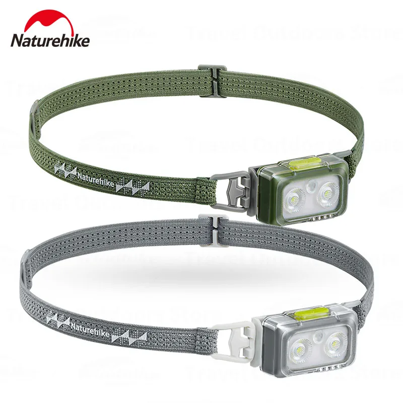 

Naturehike Outdoor Super Light Headlamp 250LM Camping Headlight Waterproof IP65 56g Flashlight Portable Weighing Only Fishing