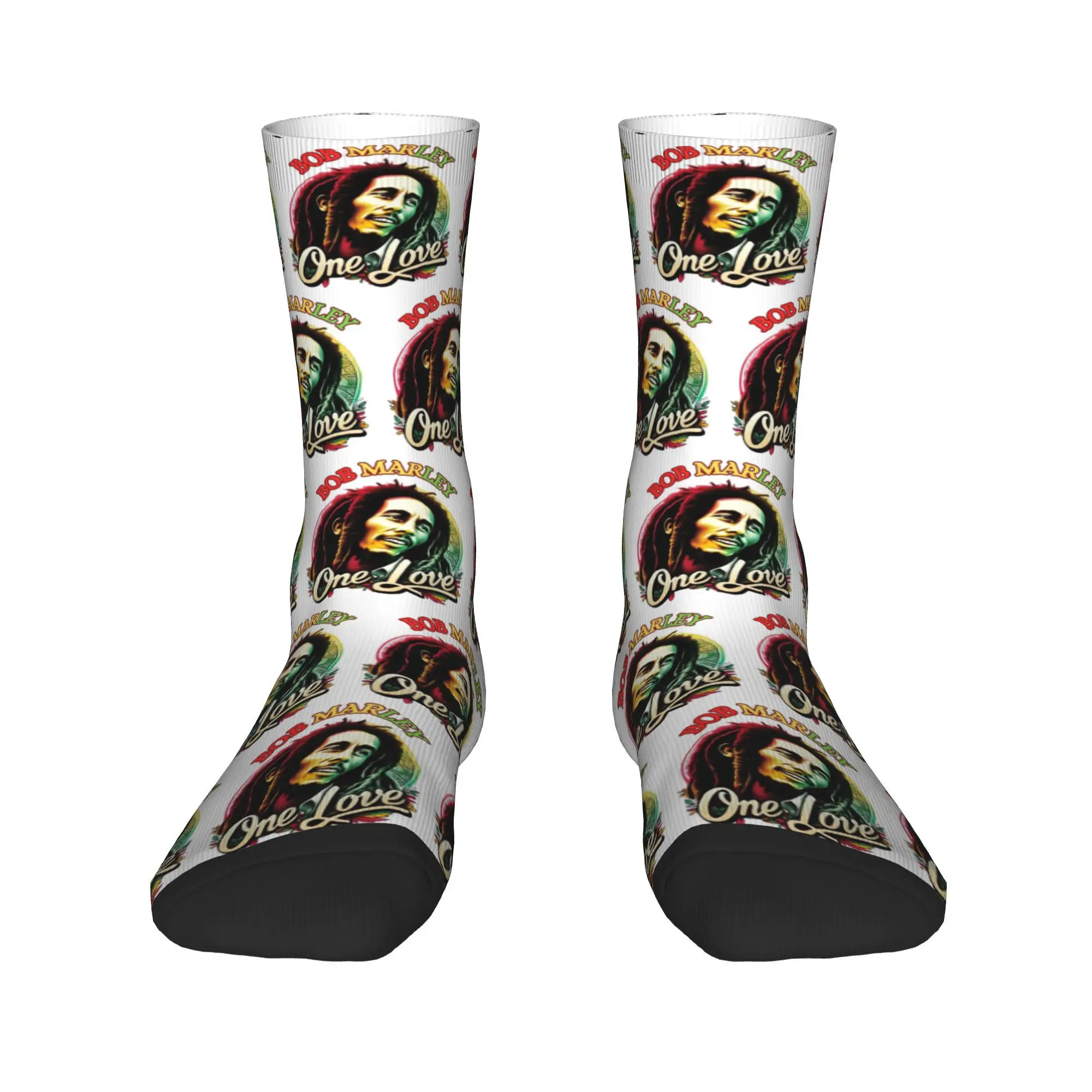 

Ямайка, регги, рок-боб, Марли, носки в стиле Харадзюку, впитывающие пот чулки, всесезонные длинные носки, аксессуары для подарков унисекс