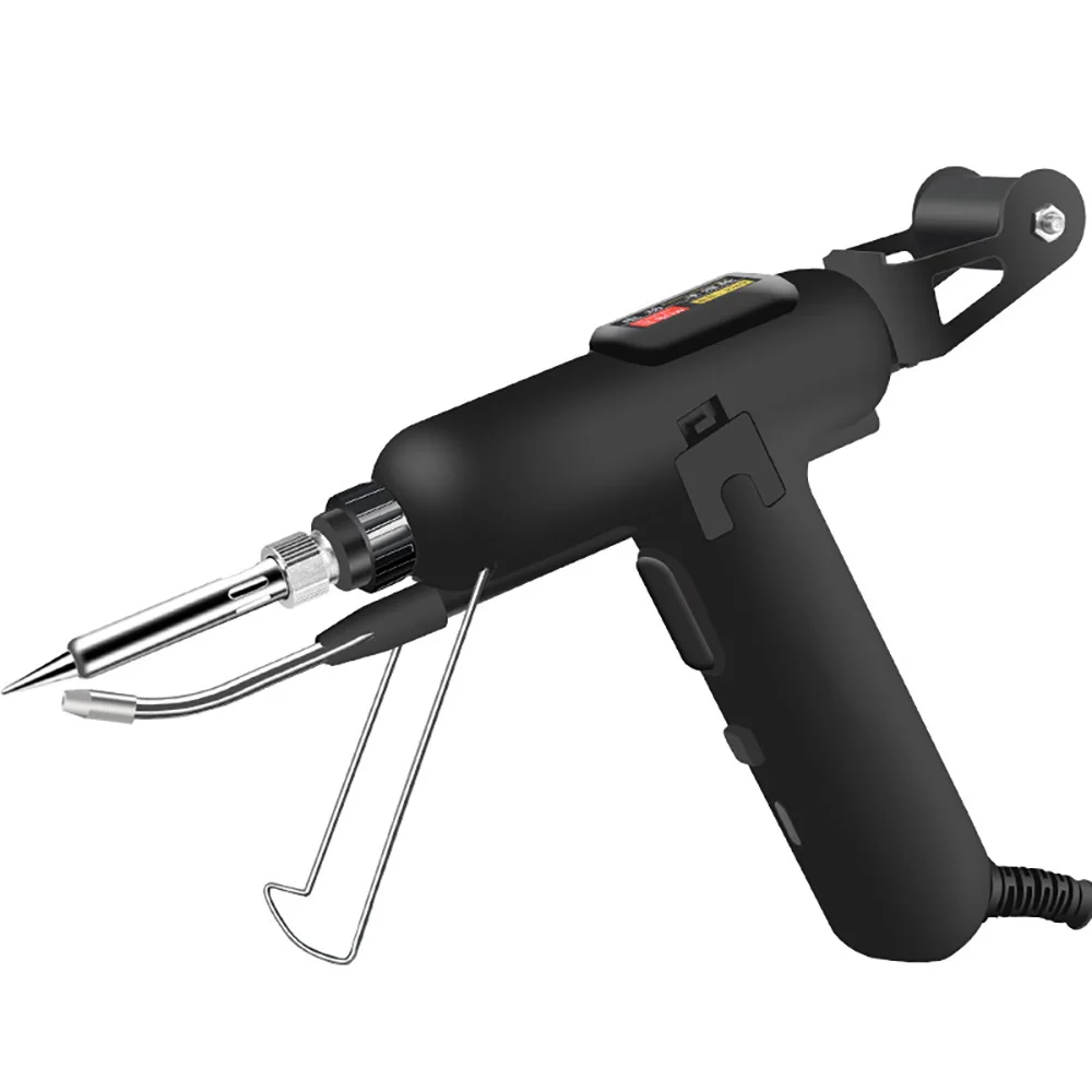 Alimentatore di stagno semiautomatico pistola per saldatura manuale riscaldata internamente 80W 220V