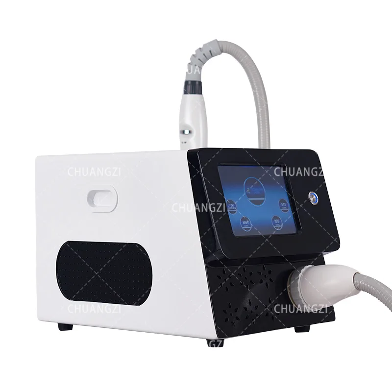 Picoseconds Laser Nd Yag Q-switch Tattoo Removal Machine 532 755 1064 1320nm Pico Laser Eyebrow Wrinkle Removal Device