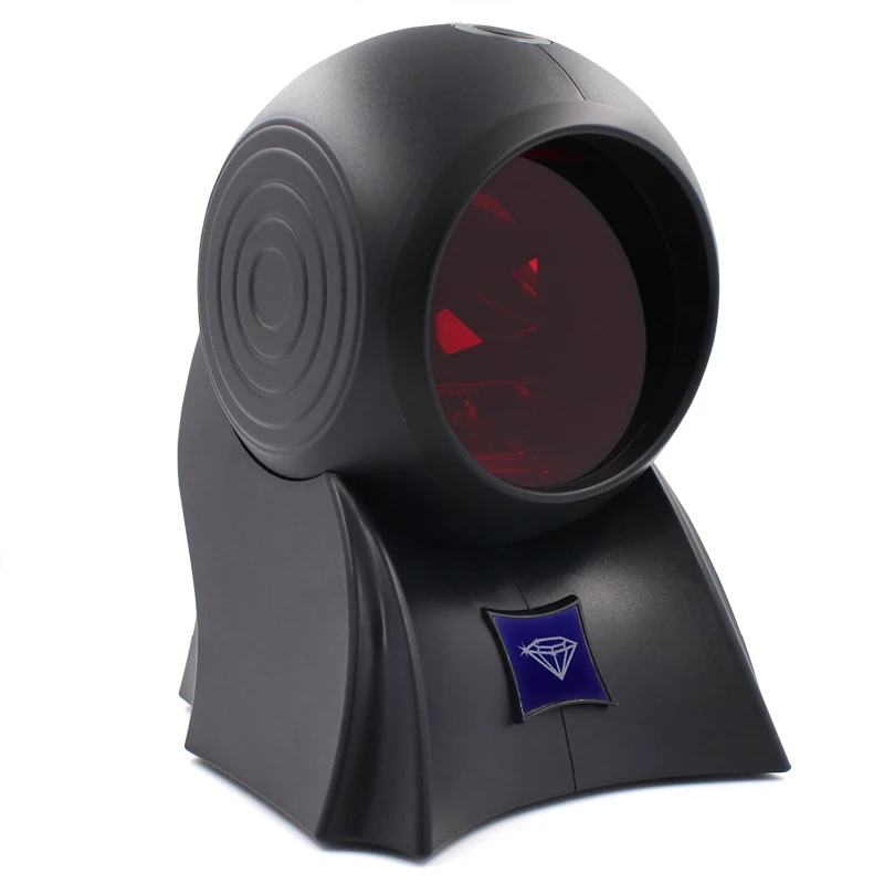 YK-8120 Omni Barcode Scanner Laser com 20 linhas de laser e leitor de órbita de apresentação de velocidade de de decodificação extra rápida