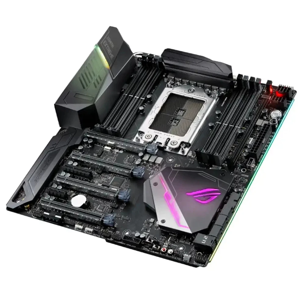 For ASUS ROG Zenith Extreme X399 SocketTR4 DDR4 M.2 U.2 USB3.1 E-ATX GAMING Motherboard