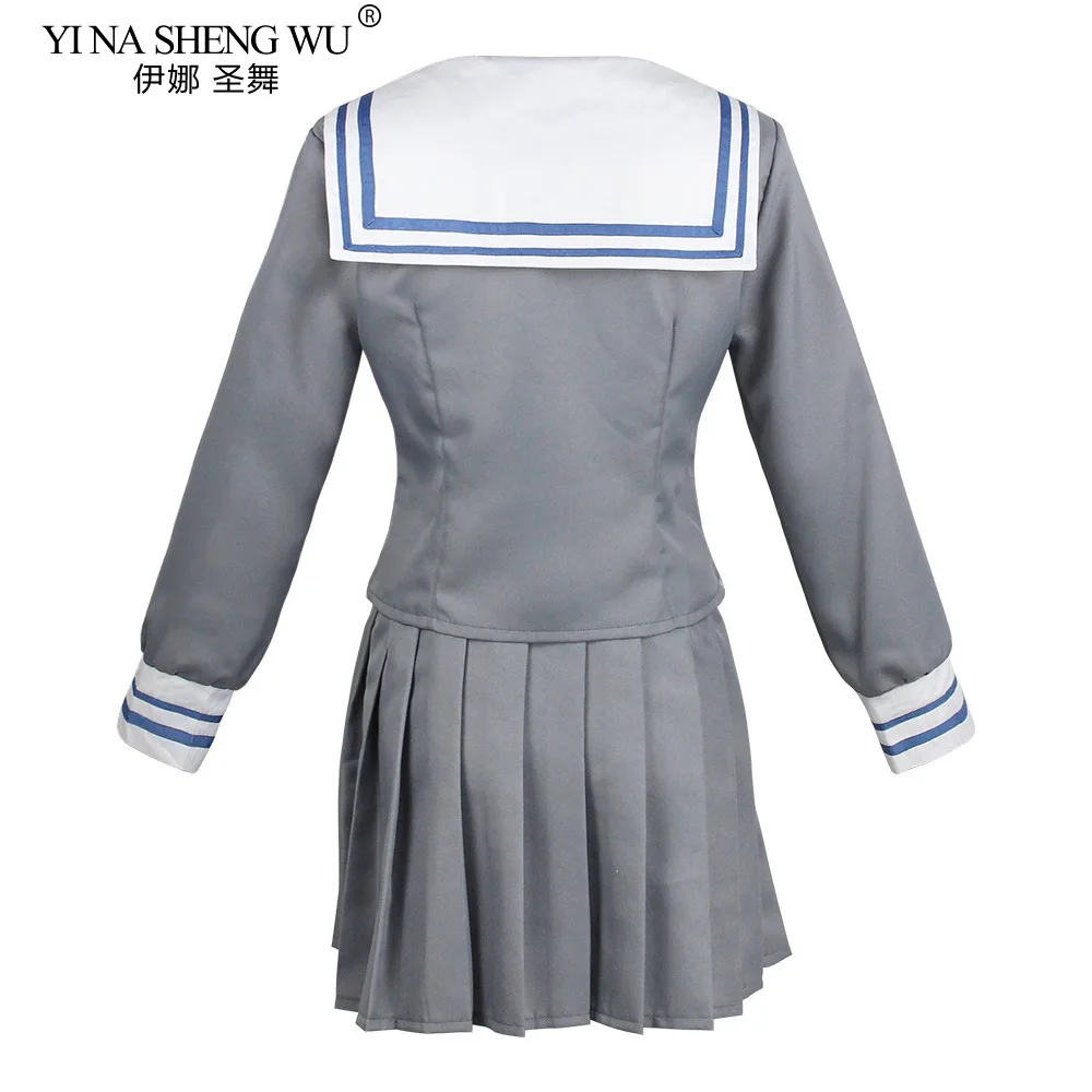 Cosplay JK Set uniforme Sekai Colore grigio Vestito Stage Feat Costume Anime coreano giapponese Cos Uniforme da marinaio Abbigliamento scolastico per ragazze