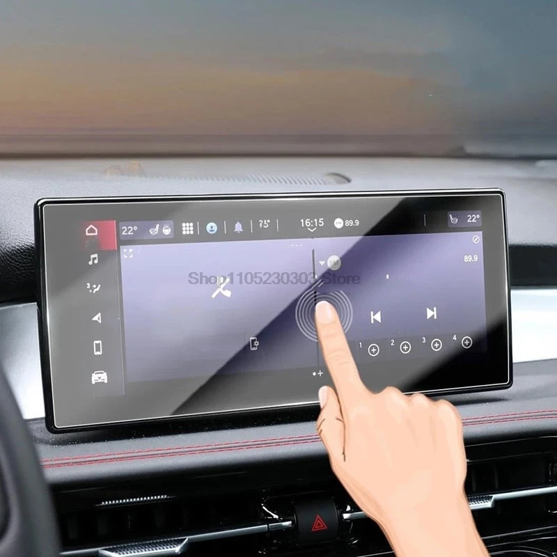 Touchscreen Protector Tempered Glass For Alfa romeo Junior 2023 2024 2025 10.25 inch car infotainment navigation  accessories