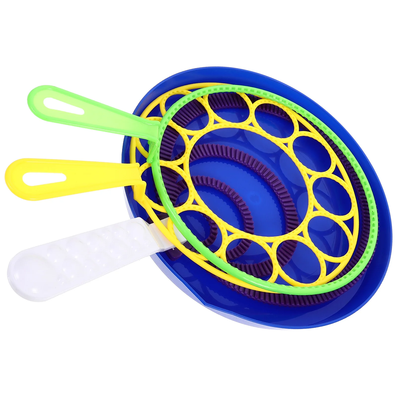 Kit d'anneaux à bulles, 1 ensemble, souffleur de bulles Portable créatif pour enfants, parc de jeu en plein air, cadeaux de fête dans le jardin, jeu d'activités amusant