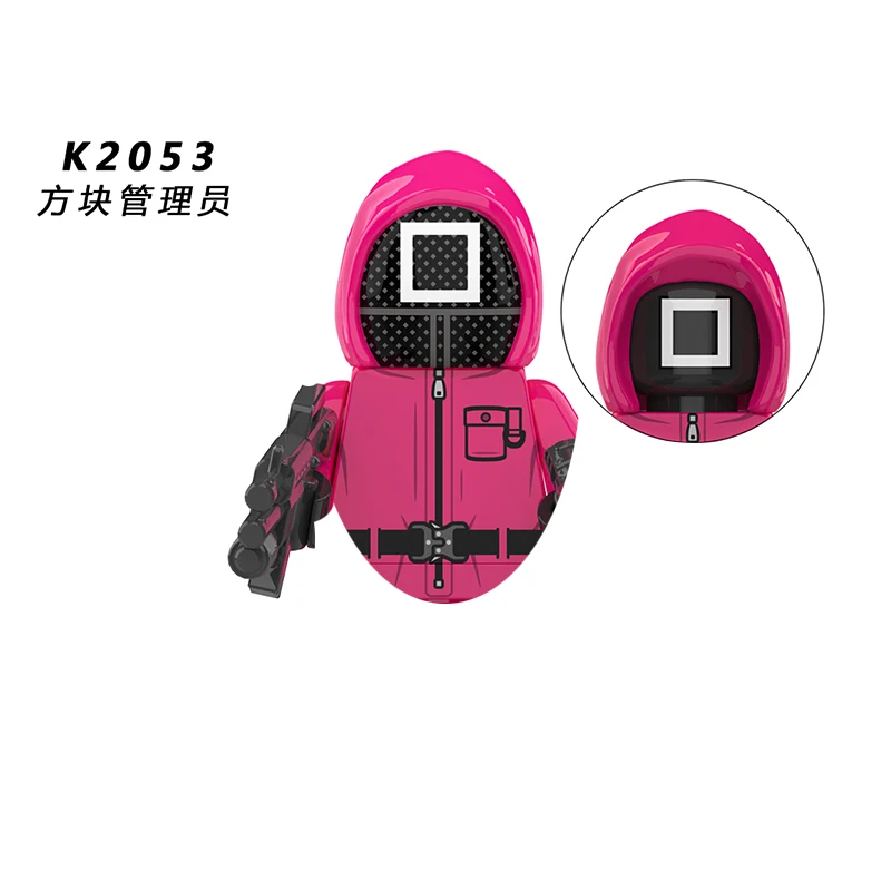 2026 NEUE Film Ziegel Ein Zwei Drei Holz Figur Spiel Bausteine Mini Action-figuren Bricks Pädagogisches Diy Spielzeug Geschenke