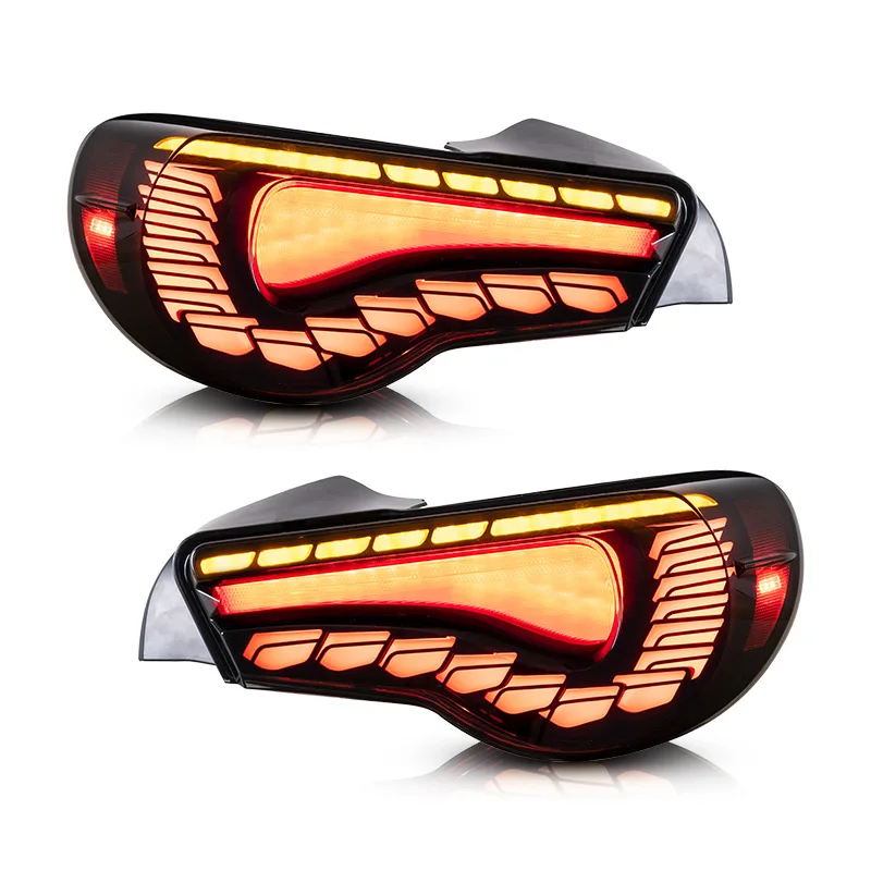 

Car LED Tail Light Dynamic Streamer Turn Signal For Toyota 86 12-20 Subaru WPX 13-20 Brake Running Reverse Taillight Assembly