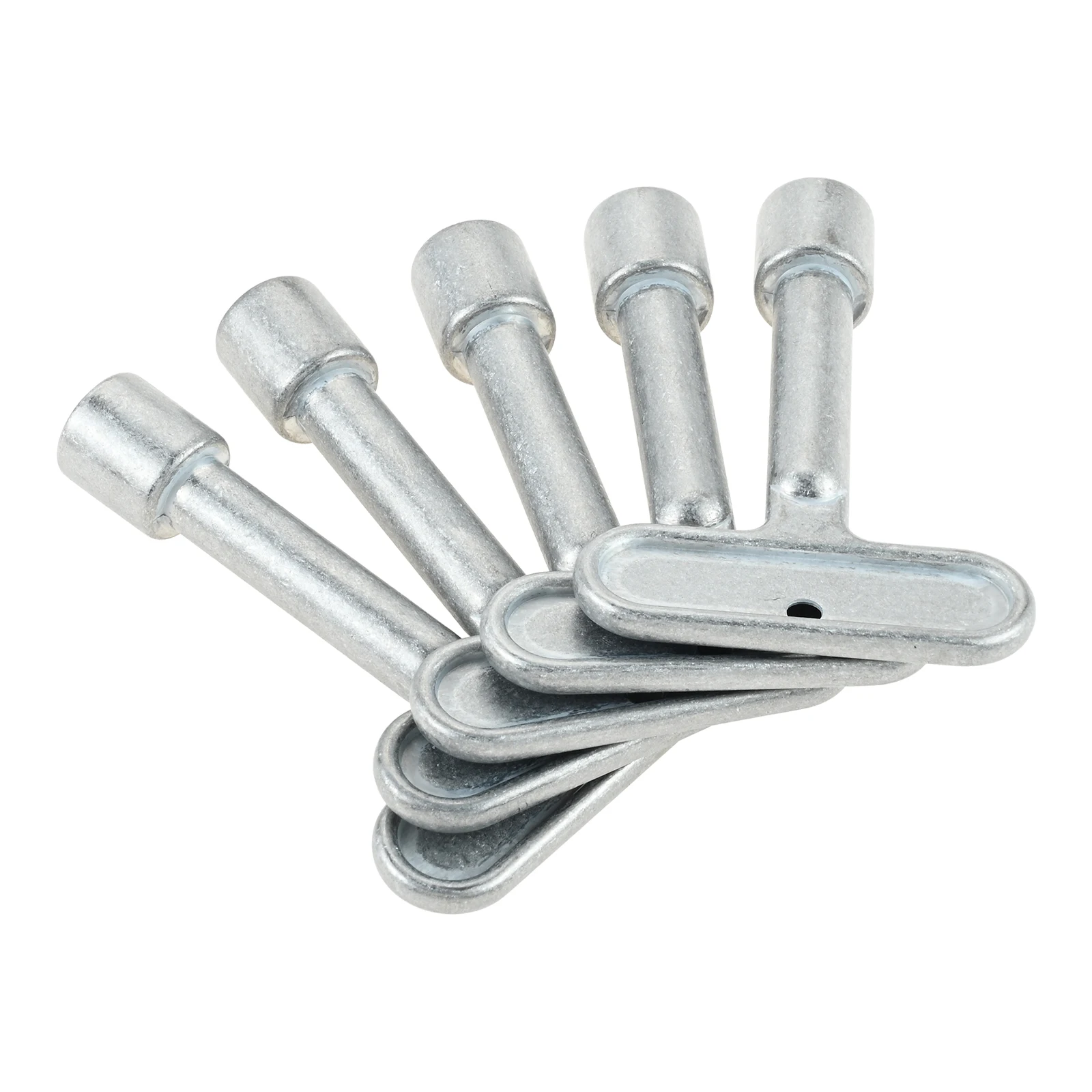5Pcs 3/8'' Water Key for Zurn Hydrant Key P1300-PART-13-KEY Square Socket Water Spigot Shut-Off Tool for Wall Hydrant Faucets