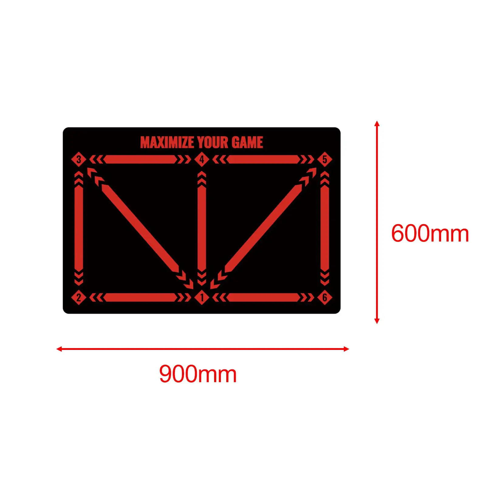 Football Footstep Training Mat Football Training Training Pace Ball Control