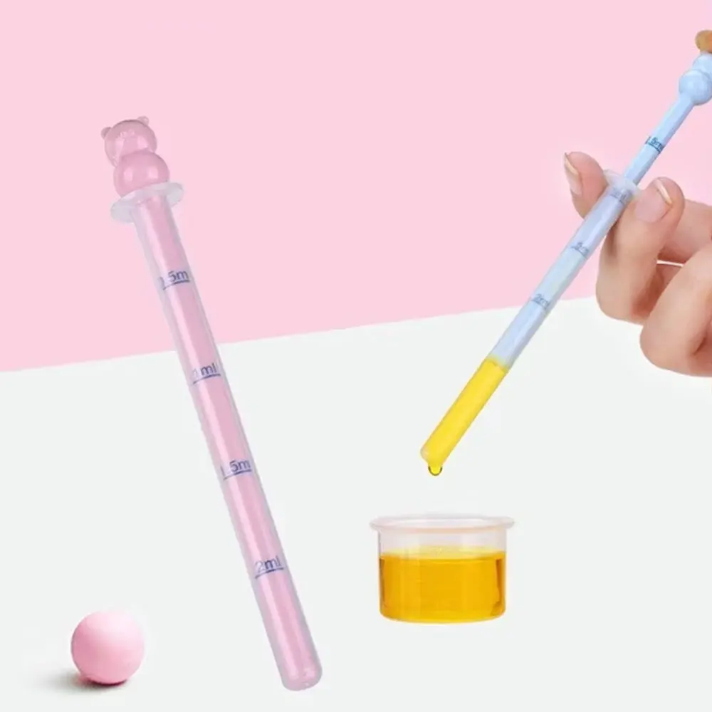 Baby Medicine Feeder Squeeze Syringe Type with Scale Anti-Choking Device Safe Newborn Drug Dispenser for Children