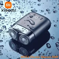 XIAOMI MIJIA Electric Shavers S600 Type-C Rechargeable Shaving Beard Machine Trimmer Dry Wet Shaving Washable Portable Razor Men