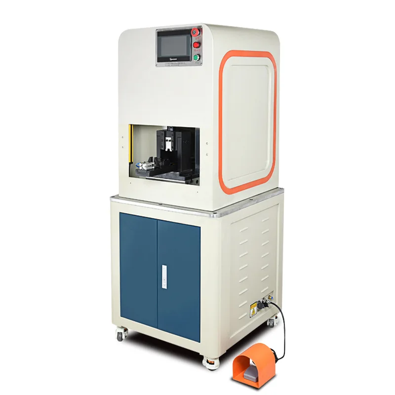 New energy terminal crimping machine 30T square cable hexagonal copper nose pressing
