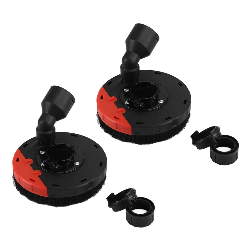 

BMBY-2PCS Universal Surface Cutting Dust Shroud For 100-115 Angle Grinder Built-In Tight Bristles Dust Collector