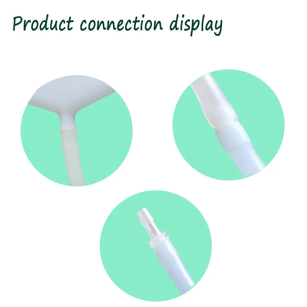 2L Enema Bag Kit Silicone Bidet Enema Hose Enema Nozzle Colon Tube Bottle Coffee Enema Bucket Kit for Colon Cleansing Shower