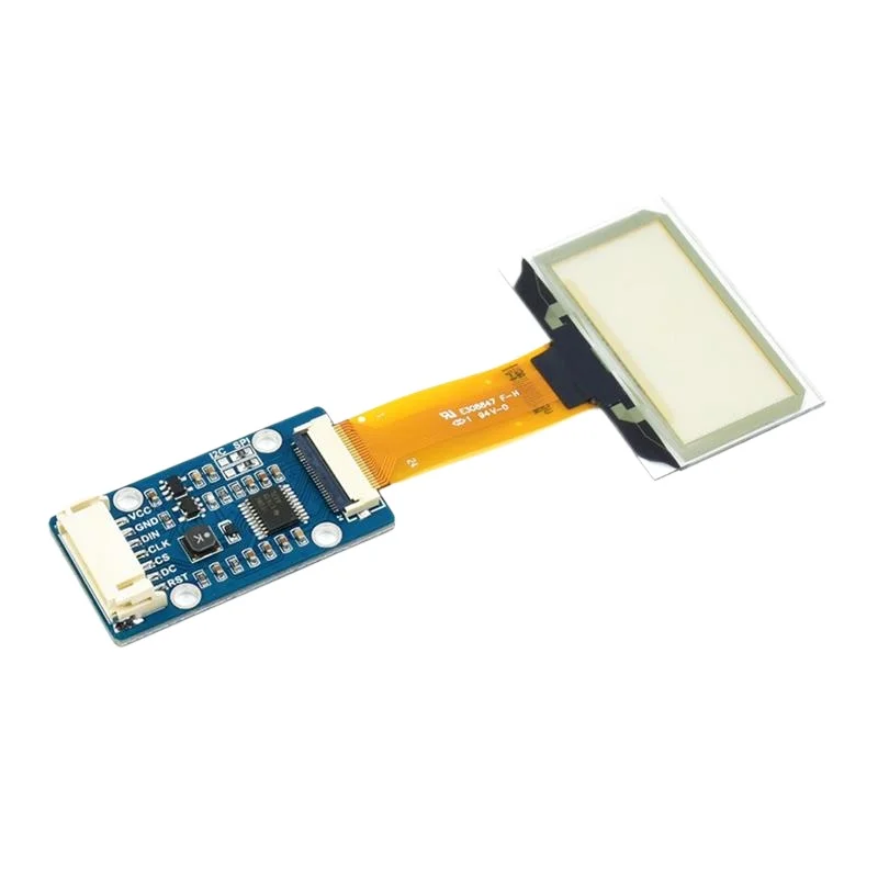 شاشة OLED شفافة ممتازة مقاس 1.51 بوصة، شاشة OLED بدقة 128X64، واجهة متوازية SPI/IIC I2C
