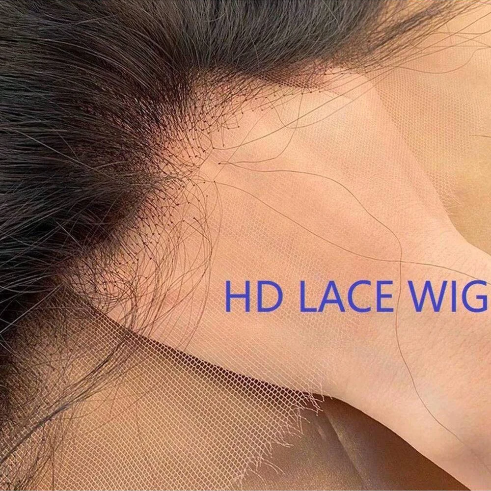 วิกผมลูกไม้ด้านหน้าแบบลอนลึก 40 นิ้ว HD 13x6 วิกผมลูกไม้ด้านหน้าแบบลอนน้ำ 13x4 ของแท้จากบราซิล สำหรับผู้หญิง ความหนาแน่น 250