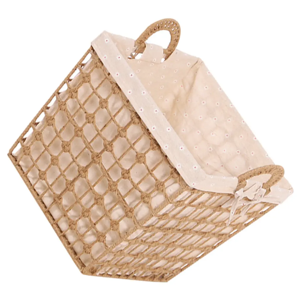 

Корзина для белья малого размера, большой вместимости, из экологически чистого материала, для детской комнаты, спальни, ванной, кухни, гардеробной