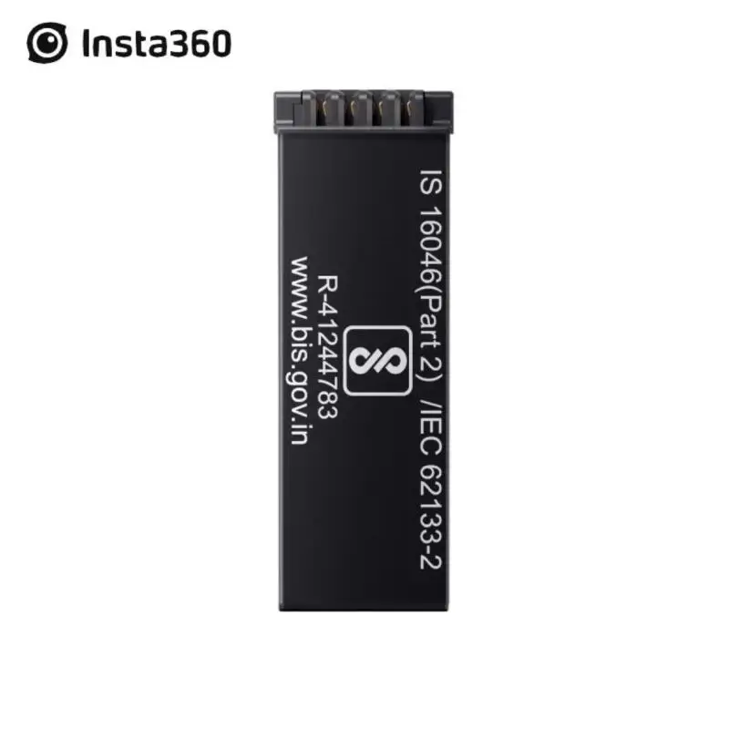 شاحن بطارية Insta ACE Pro-الأصلي ، 3 فتحات ، شاحن USB مزدوج ، ملحقات كاميرا بانورامية