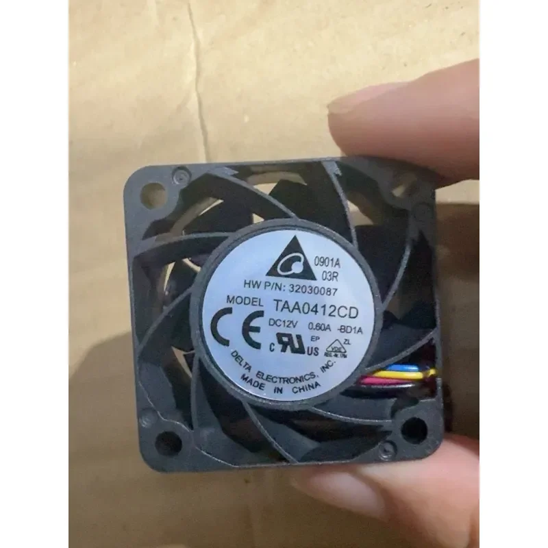 for Delta TAA0412CD 12V 0.60A 40x40x20mm Cooling Fan