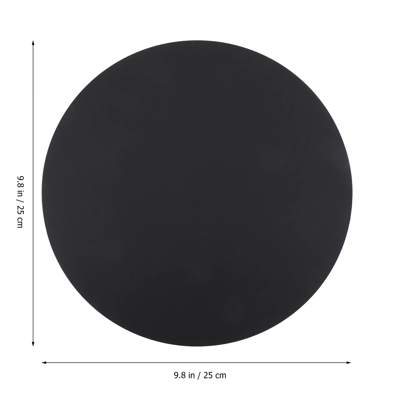 

50 pcs Black Card Paper Thickened Round Sketch Paperboard For Diy Painting Drawing Art Projects Kids Coloring