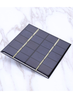 3W 5V Solar Panel Charger Photovoltaic Cells Solar Charging Panel for Solar Light for 3.7V Battery 3-5V Battery/Phone Charger