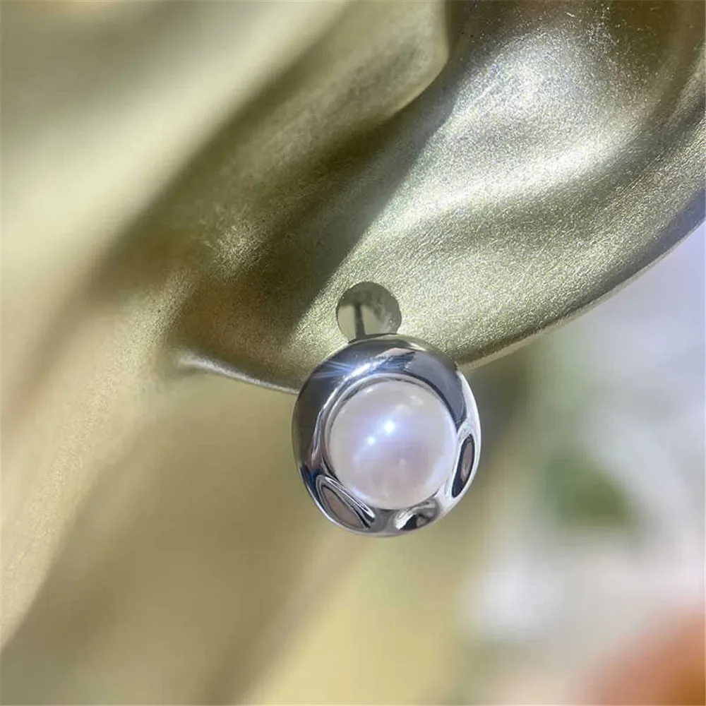 

Gold Plated Pearl Earring Settings, DIY Jewelry Making Supplies, Blank Ear Stud Bases for Handmade Accessories, 1pair No Pearl