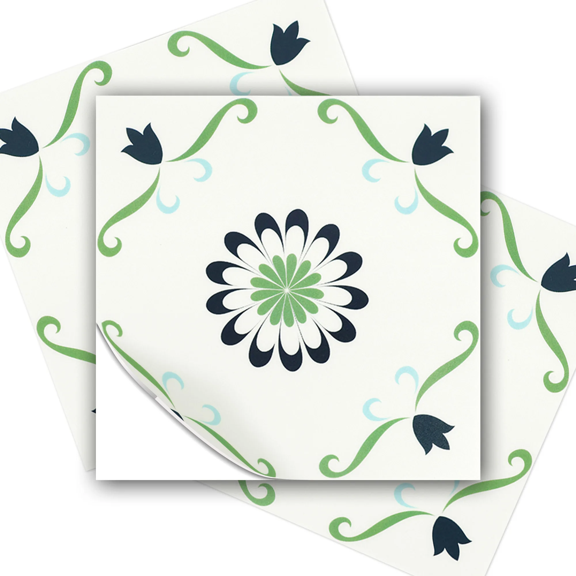 

12 in. x 12 in. x 11 MIL Multi-Colored Self Adhesive Backsplash for Kitchen and Bathroom 30-Pack (30 sq. ft.)For US