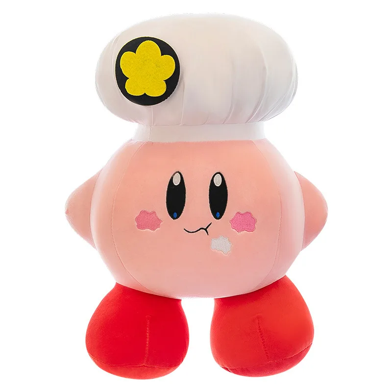 Pluszak Kirby Truskawkowy Gwiazda Bardzo Duża Poduszka Kirby Kucharz Pluszowa Zabawka Urocza Lalka do Automatów dla Dziewczynek Dzieci na Urodziny Boże Narodzenie