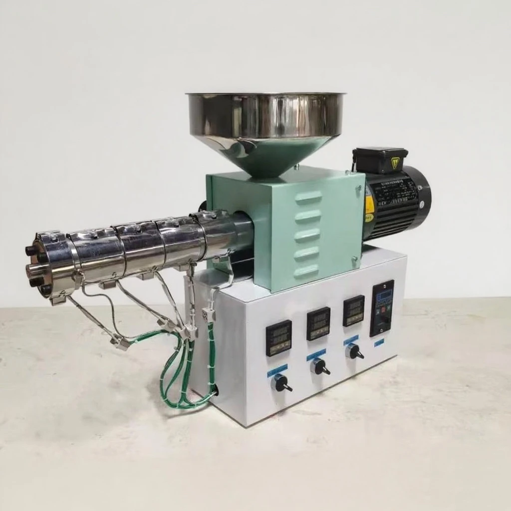Qwinn （2026）hot Single Screw Plastic Extruding Machine/Small Plastic Extruder/Lab Mini Extrusion
