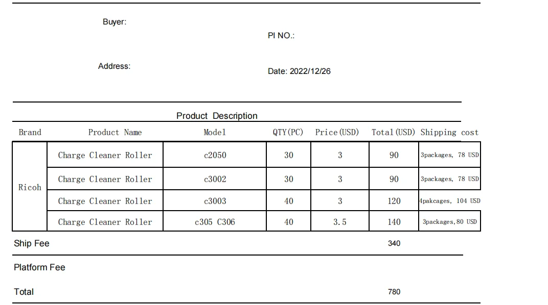 1/4 Link for Cleaners PI