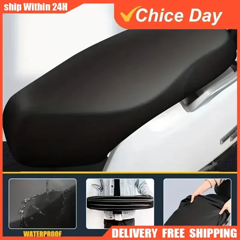 

Чехлы для сидений мотоциклов, защитные накладки на сиденья, водонепроницаемые чехлы из искусственной кожи, защита от царапин, коврики для мотоциклов и электроскутеров