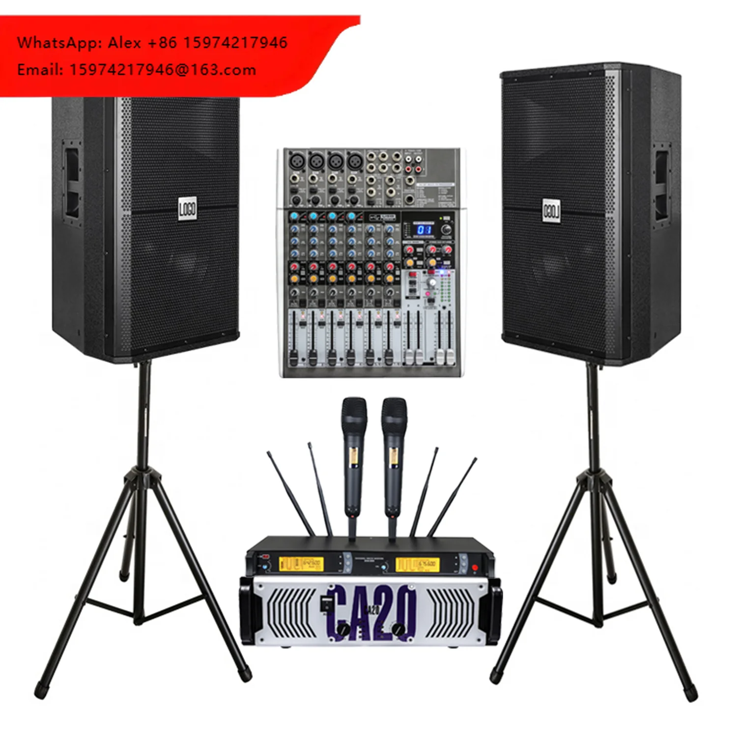 

SRX715-P Professional 15 Inch 2-way Pro Audio Concert Stage Speaker Sets 800W MDF Plywood Single Unit Active Usd For DJ Stage