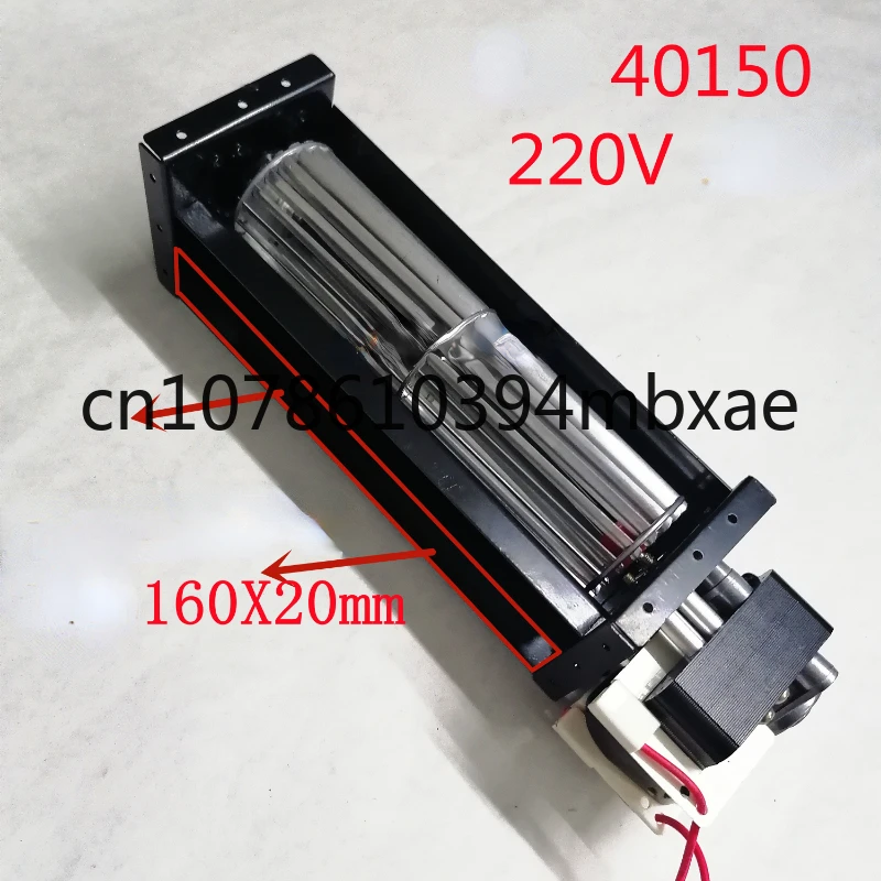 220V 50HZ crossflow cooling fan 40150 rectangular cooling fan for Chassis cabinet Airflow Crossflow Ventilation crossflow fan