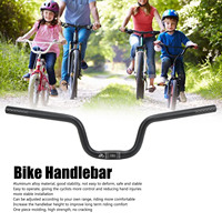 25.4mm Bike Handlebar Lp  Aluminum Alloy Bike Swallow Handlebar Bike Riser Handlebar for Brompton Black  Handlebar