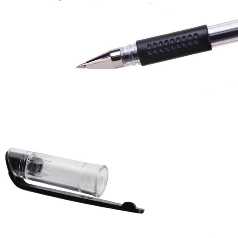 Black/Blue/Red Signature Gel Refill Pen Refillable Suitable for Business Office School Use Student Business Signature Gel Pen